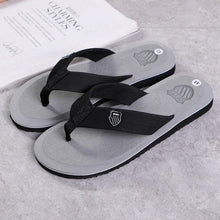Load image into Gallery viewer, Men Summer Flip Flops Beach Sandals Anti-slip Casual Flat Shoes High Quality Slippers Flip Flops For Women Yoga Mat Comfortable Beach Thong Sandals With Arch Support
