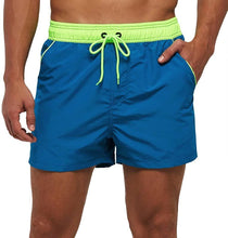 Load image into Gallery viewer, Men Swimwear Shorts Male Swimming Trunks Swimsuits Man Surf Beach Swim Sports Pants Board Mesh New Summer Men's Clothing  Beach Swimming Casual with Adjustable Elastic Cord
