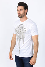 Load image into Gallery viewer, Mens Modern Fit Stretch Crystals T-Shirt
