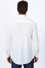 Load image into Gallery viewer, Men’s Modern Fit Stretch Dress Shirt - White
