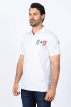 Load image into Gallery viewer, Mens Modern Fit Stretch MEXICO Embroidery Polo
