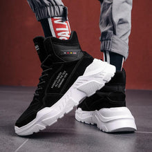 Load image into Gallery viewer, Men Winter Autumn Warm Modern High Tops Shoes Rubber Sole Running Sport Shoes High Quality Mesh Walking Jogging Non Slip Athletic Mens Sneakers
