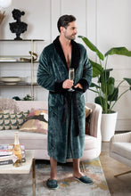 Load image into Gallery viewer, Cozy Mens Plush Robes – Built for Comfort, Designed to Last
