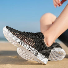 Load image into Gallery viewer, Mens Aqua Breathable Beach Quick Drying Water Shoes Outdoor Fishing Wading Shoes Water Sneakers Ultra Lightweight Breathable Walking Shoes Non Slip Athletic Fashion Sneakers
