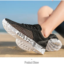 Load image into Gallery viewer, Mens Aqua Breathable Beach Quick Drying Water Shoes Outdoor Fishing Wading Shoes Water Sneakers Ultra Lightweight Breathable Walking Shoes Non Slip Athletic Fashion Sneakers

