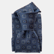 Load image into Gallery viewer, Trento - Silk Jacquard Tie - Blue

