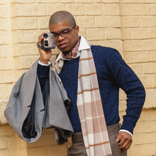 Load image into Gallery viewer, Bugatti - Silk Ascot Cravat Tie - Mahogany
