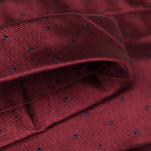 Load image into Gallery viewer, Pisa - Silk Jacquard Tie - Burgundy
