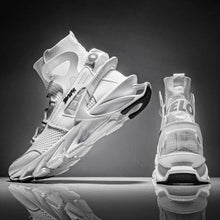 Load image into Gallery viewer, Mens Casual Luxury Shoes Trainer Race White Shoes Fashion Summer Men's Sneakers Fashion Sport Running Non Slip Casual Shoe Athletic Tennis Walking Outdoor Modern Design Shoes
