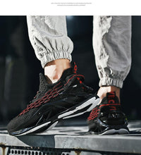Load image into Gallery viewer, Mens Casual Luxury Shoes Trainer Race White Shoes Fashion Summer Men's Sneakers Fashion Sport Running Non Slip Casual Shoe Athletic Tennis Walking Outdoor Modern Design Shoes
