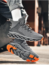 Load image into Gallery viewer, Mens Casual Luxury Shoes Trainer Race White Shoes Fashion Summer Men's Sneakers Fashion Sport Running Non Slip Casual Shoe Athletic Tennis Walking Outdoor Modern Design Shoes
