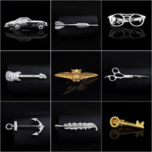 Load image into Gallery viewer, Mens Copper Tie Clip Bar Necktie Pin Clasp Classic Tie Clips Tie Clip For Men Necktie Clips Pin For Mens  Wedding Charm Creative Gifts Clip Quality Mens Luxury Gifts Jewelry Tie Bar Suitable For Holiday Gifts Family Parties And Anniversaries
