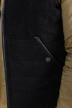 Load image into Gallery viewer, Men's Fur Lined Quilted Faux Suede Vest - Black
