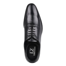 Load image into Gallery viewer, Mens Genuine Leather Wingtip Formal Business Dress Shoe
