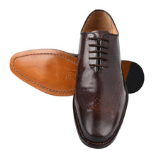 Load image into Gallery viewer, Mens Genuine Leather Wingtip Formal Business Dress Shoe
