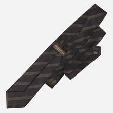 Load image into Gallery viewer, Milano - Silk Jacquard Tie - Black and Gold
