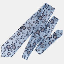 Load image into Gallery viewer, Silvio - Silk Jacquard Tie - Sky Blue
