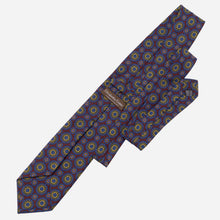 Load image into Gallery viewer, La Vigna - Printed Wool &amp; Silk Tie - Burgundy
