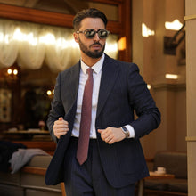 Load image into Gallery viewer, Ravenna - Silk Jacquard Tie - Burgundy
