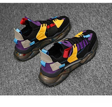 Load image into Gallery viewer, Mens Luxury Sneakers Casual Sports Trainer Race White Shoes Fashion Running Modern Sneakers Autumn Breathable Trendy Mens Walking Casual Sneakers
