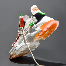 Load image into Gallery viewer, Mens Luxury Sneakers Casual Sports Trainer Race White Shoes Fashion Running Modern Sneakers Autumn Breathable Trendy Mens Walking Casual Sneakers
