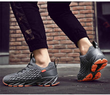 Load image into Gallery viewer, Mens Modern Sneakers Breathable Running Shoes Outdoor Sport Casual Couples Gym Mens Lightweight Unique Design Bottom Breathable Tennis Sport Sneakers
