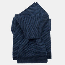 Load image into Gallery viewer, Marino - Navy Blue Silk Grenadine Tie

