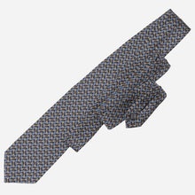 Load image into Gallery viewer, Palio - Printed Silk Tie - Navy
