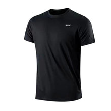 Load image into Gallery viewer, Men's Quick Dry Short Sleeve Gym Running Moisture Wicking Round Neck T-Shirt Training Exercise Gym Sport Shirt Tops Lightweight
