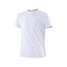 Load image into Gallery viewer, Men's Quick Dry Short Sleeve Gym Running Moisture Wicking Round Neck T-Shirt Training Exercise Gym Sport Shirt Tops Lightweight
