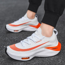Load image into Gallery viewer, Mens Running Sneakers Luxury Mens Casual Shoes Trainer Race Off White Shoes Slip on Walking Casual Breathable Air Cushion Fashion Lightweight Sneakers
