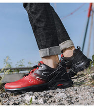 Load image into Gallery viewer, Mens Soft Breathable Outdoor Jogging Hiking Shoes Mountain Waterproof Running Shoes Sneakers Trail Running Non-Slip Hiking Breathable Walking Footwear Athletic Sneaker
