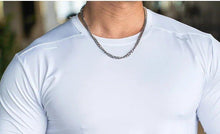 Load image into Gallery viewer, Men's Sports Fitness Long Sleeve Outdoor Badminton Quick Dry Training Shirt Casual Thin Running Top Bodybuilding Sportswear
