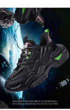 Load image into Gallery viewer, Mens Strong Casual Fashion Chunky Sneakers Height Increasing Spring Thick Sole Footwear Fashion High Quality Sneakers Slip on Walking Shoes High Top Casual Shoes For Men
