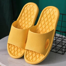 Load image into Gallery viewer, Mens Summer Slippers Shoes Bathroom Anti-slip Casual Beach Sandals Soft Sole Slide Flip Flops Soft Lightweight Flip-Flops Thicken Cushioned Slippers Shower Bathroom Shoes Beach Pool Flip Flop Slippers
