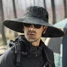 Load image into Gallery viewer, Men's Wide Brim Sun Protection Hat
