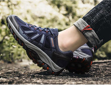 Load image into Gallery viewer, Mens Womens Travel Shoes New Non-Slip Wear-Resistant Climbing Sport Shoes Fashion Outdoor Walking Shoes Comfortable Low Cut Hiking Shoes Wide Breathable Slip Resistant Shoes
