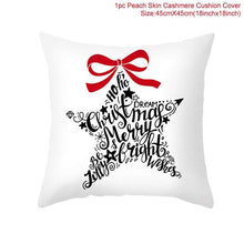 Load image into Gallery viewer, Merry Christmas Decoration Xmas Gift New Year For Home Reindeer Santa Claus Xmas Series Cushion Cover Case Pillow Custom Zippered Square Pillowcase Tree Cushion Cover Christmas Ornament
