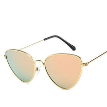 Load image into Gallery viewer, Metal Round Sunglasses Retro Design Sunglasses For  Women New Cat Eye Glasses For Women New Popular Eyeglasses For Female Ladies  Cat Eye Retro Sunglasses
