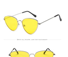 Load image into Gallery viewer, Metal Round Sunglasses Retro Design Sunglasses For  Women New Cat Eye Glasses For Women New Popular Eyeglasses For Female Ladies  Cat Eye Retro Sunglasses
