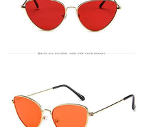 Load image into Gallery viewer, Metal Round Sunglasses Retro Design Sunglasses For  Women New Cat Eye Glasses For Women New Popular Eyeglasses For Female Ladies  Cat Eye Retro Sunglasses
