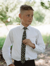 Load image into Gallery viewer, Midnight Floral Boys Tie
