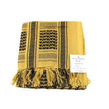 Load image into Gallery viewer, Military Arab Keffiyeh Shemagh Scarf Cotton Winter Shawl Neck Warmer Cover Head Wrap Windproof Tactical Camping Scarf Men Women Shemagh Keffiyeh Men Arab Kufiyah Keffiyeh Arabic Muslim Head Wrap Men Scarf Shawl
