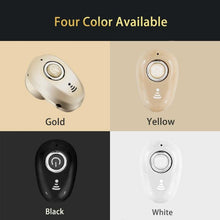 Load image into Gallery viewer, Mini Invisible Ture Wireless Earphone Noise Cancelling Bluetooth Headphone Handsfree Stereo Headset TWS Earbud With Microphone Smallest Bluetooth Earbud Invisible Bluetooth Earpiece for Cell Phones Mini Wireless Earbuds with Mic
