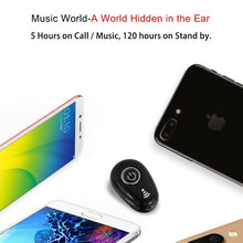 Load image into Gallery viewer, Mini Invisible Ture Wireless Earphone Noise Cancelling Bluetooth Headphone Handsfree Stereo Headset TWS Earbud With Microphone Smallest Bluetooth Earbud Invisible Bluetooth Earpiece for Cell Phones Mini Wireless Earbuds with Mic
