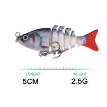 Load image into Gallery viewer, Mini Multi Jointed Swimbait Fishing Lure
