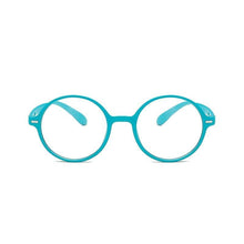 Load image into Gallery viewer, Mini Small Comfortable Round Reading Glasses Female Male Black Red Bendable Retro Ultra Light Hyperopia Frame +1.0 to +4.0
