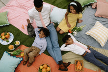 Load image into Gallery viewer, Mint Stripe Knotted Headband
