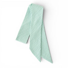 Load image into Gallery viewer, Mint Stripe - Hair Sash
