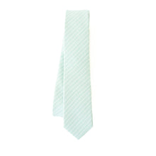 Load image into Gallery viewer, Mint Stripe Youth Tie
